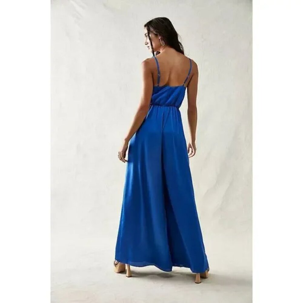 071 Anthropologie The Rosalie Jumpsuit Size Small (4) - Picture 2 of 13
